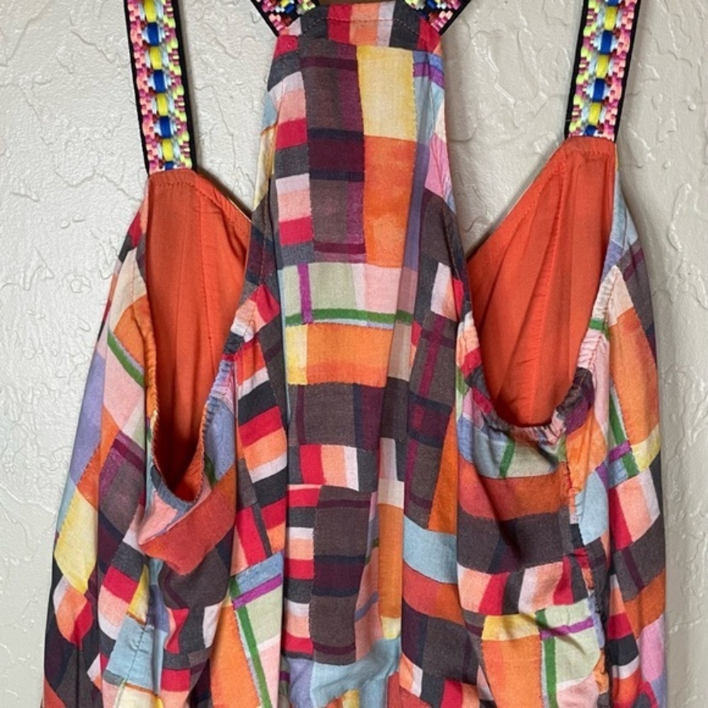 Anthropologie Pilcro Abstract Peplum Multicolor
Geometric Tank Top Size Large - Picture 8 of 11